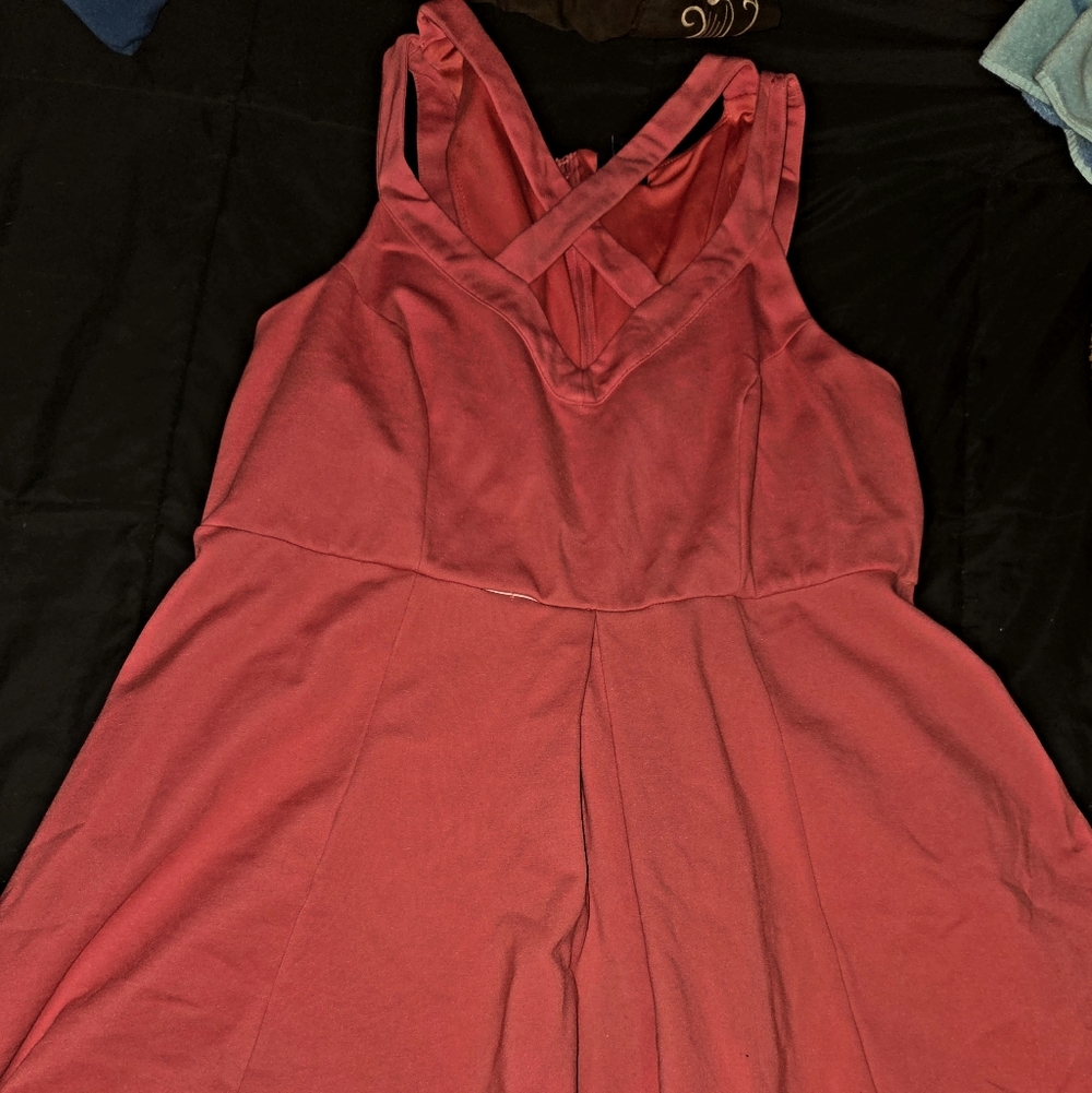 Pink Sleeveless Dress